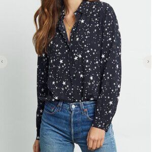 RAILS Noemi Shirt in Black Galaxy. S